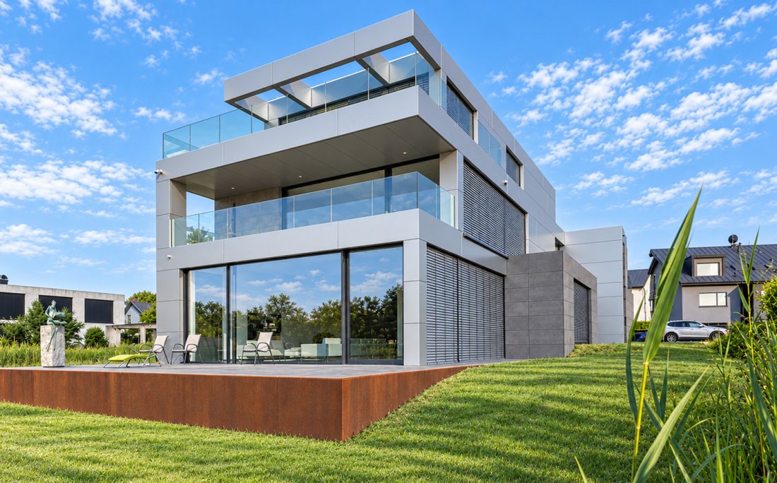 Villa Schuttrange, Schuttrange – Villa, Gzella Architects